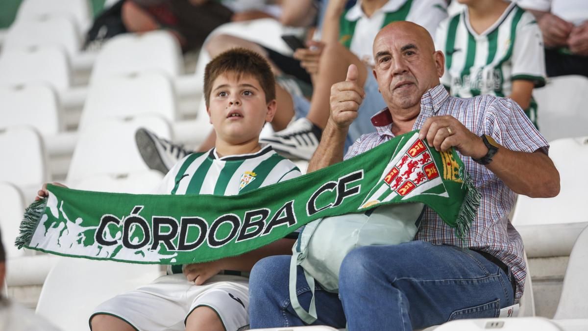 Grada Blanquiverde del Córdoba CF - UD Almería