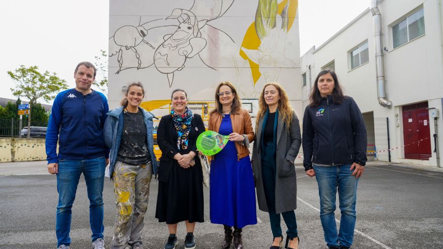 Nueve centros escolares de Santander lucirán murales de especies silvestres presentes en el municipio
