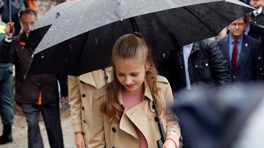 La Familia Real ya está en Barcelona para los premios Princesa de Girona.