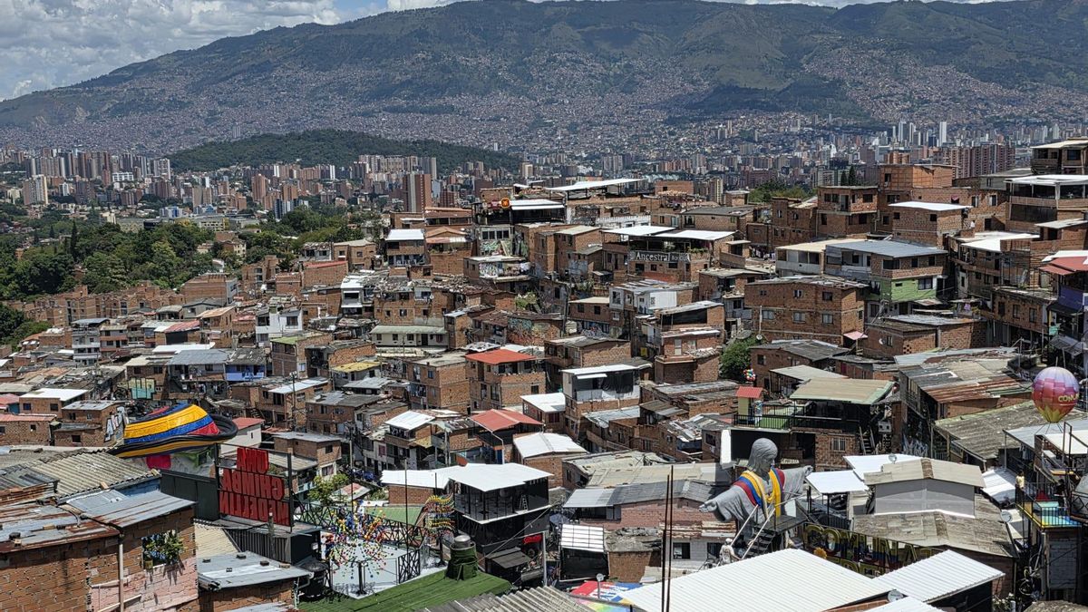 Comuna 13 de Medellín (Colombia).