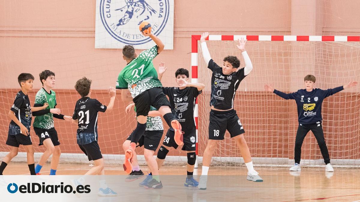 Lucha canaria y balonmano reúnen a 300 jóvenes en los Campeonatos de Canarias en Edad Escolar