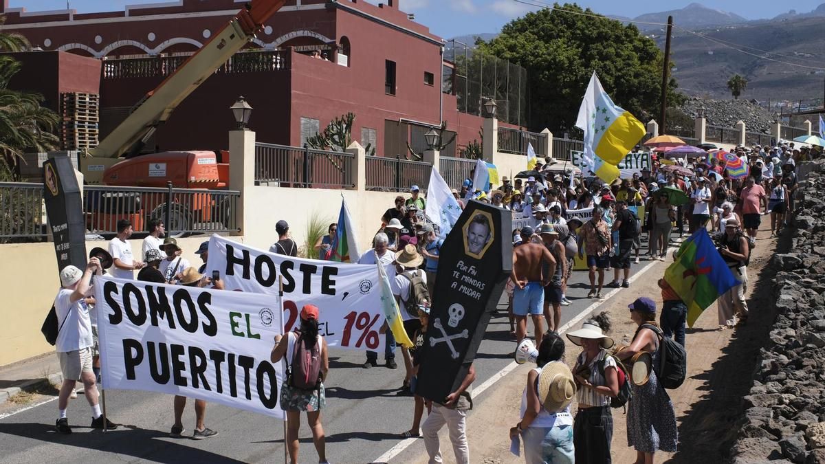 Podemos Canarias llama a defender El Puertito de Adeje ante los juzgados por el proyecto Cuna del Alma