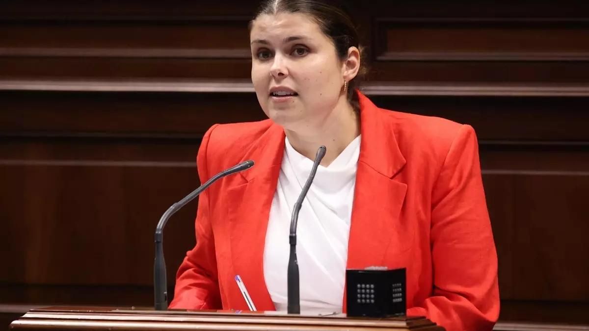 Diana Lorenzo, diputada de CC por La Palma en el Parlamento de Canarias.