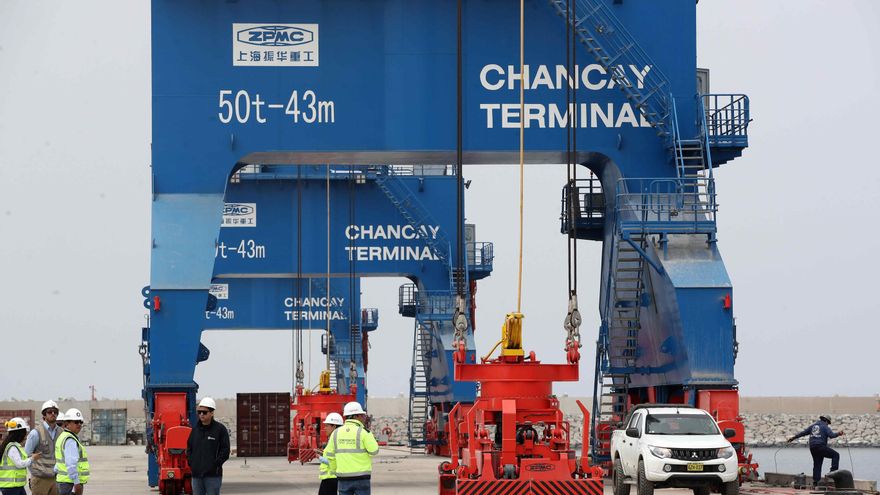 Megapuerto de Chancay recibe rutas alimentadoras desde Panamá, Colombia, Ecuador y Chile