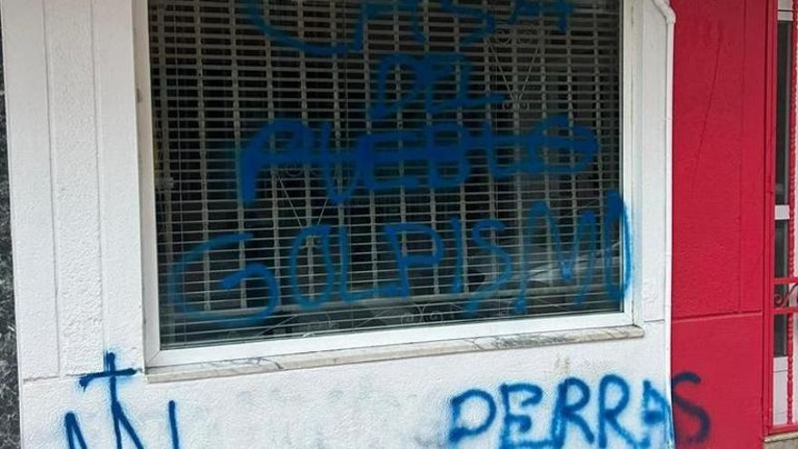 Siguen los ataques contra la sede del PSOE en Ciudad Real capital