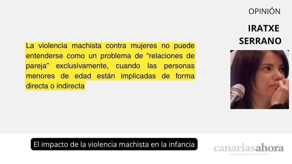 El impacto de la violencia machista en la infancia