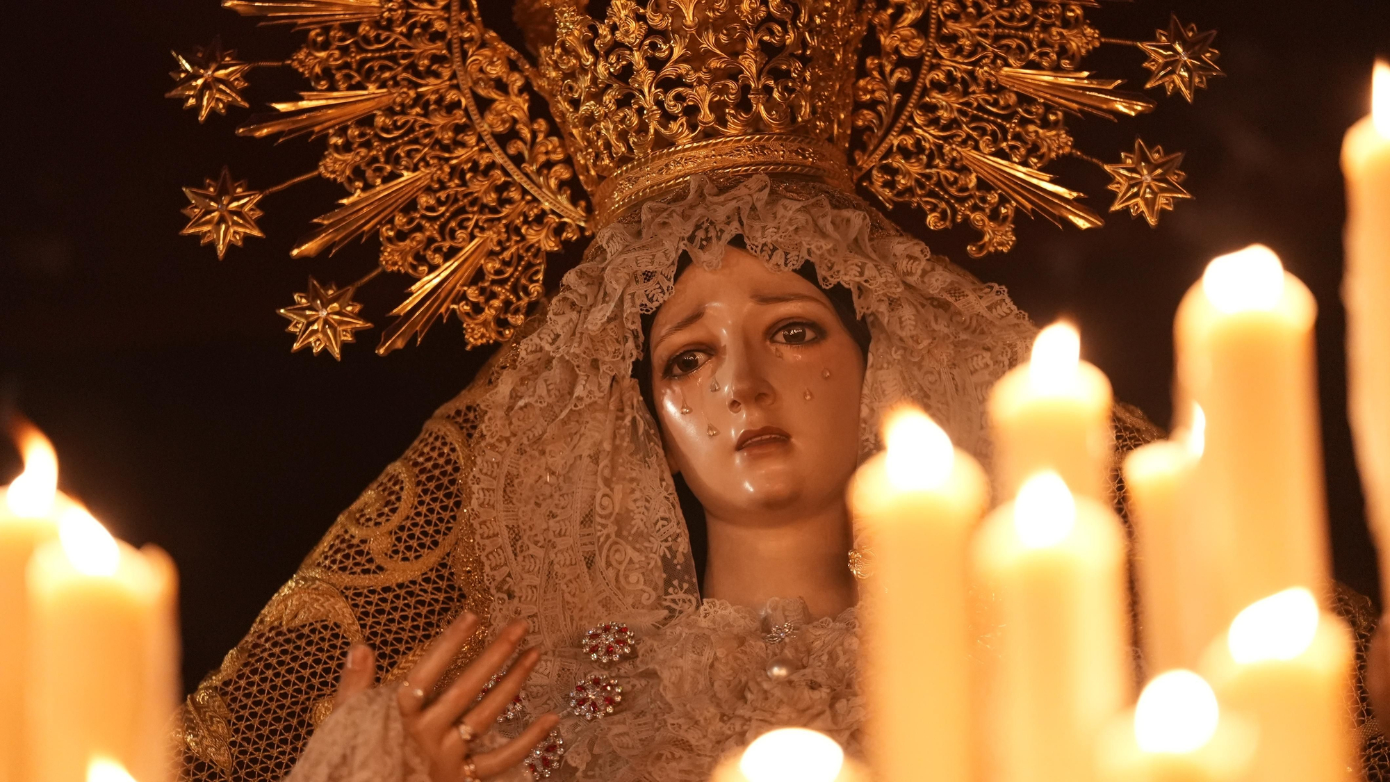 La procesión de Pasión, en imágenes