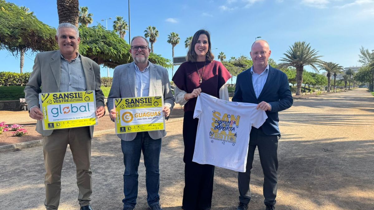 Guaguas gratis para participantes de la San Silvestre Las Palmas de Gran Canaria 2025