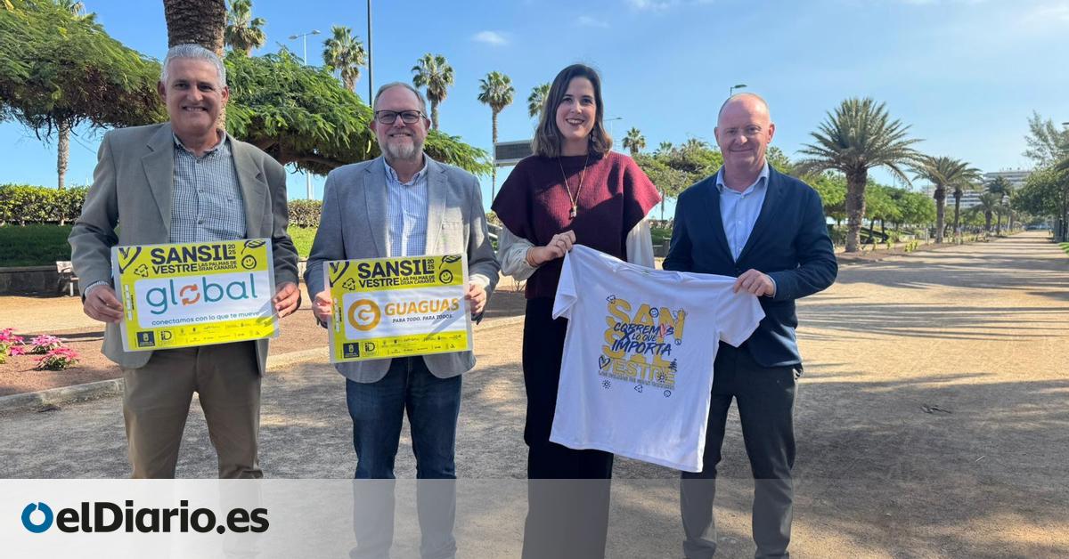 Guaguas gratis para participantes de la San Silvestre Las Palmas de Gran Canaria 2025