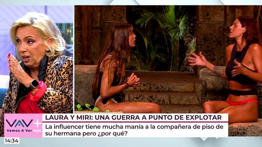 Carmen Borrego desvela que descubrió "muy pronto" uno de los grandes secretos de 'Supervivientes 2024'