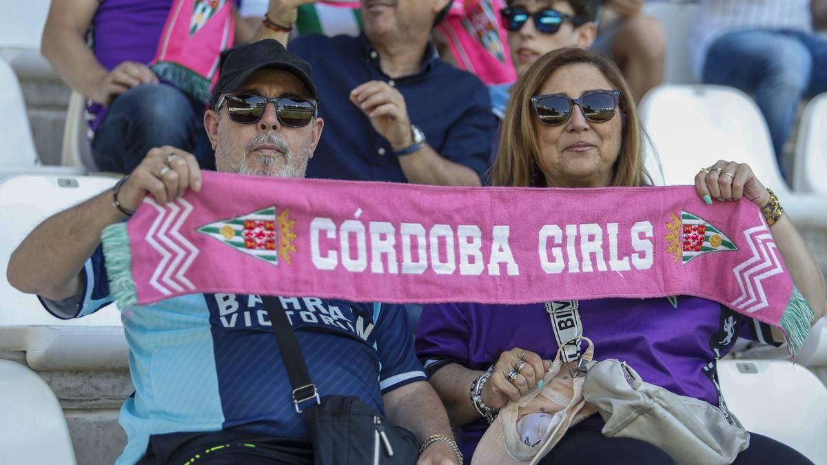 Grada Blanquiverde del Córdoba CF - Sporting de Gijón