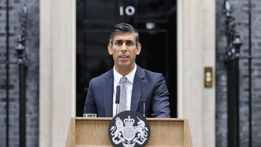 El nuevo primer ministro de Reino Unido, Rishi Sunak