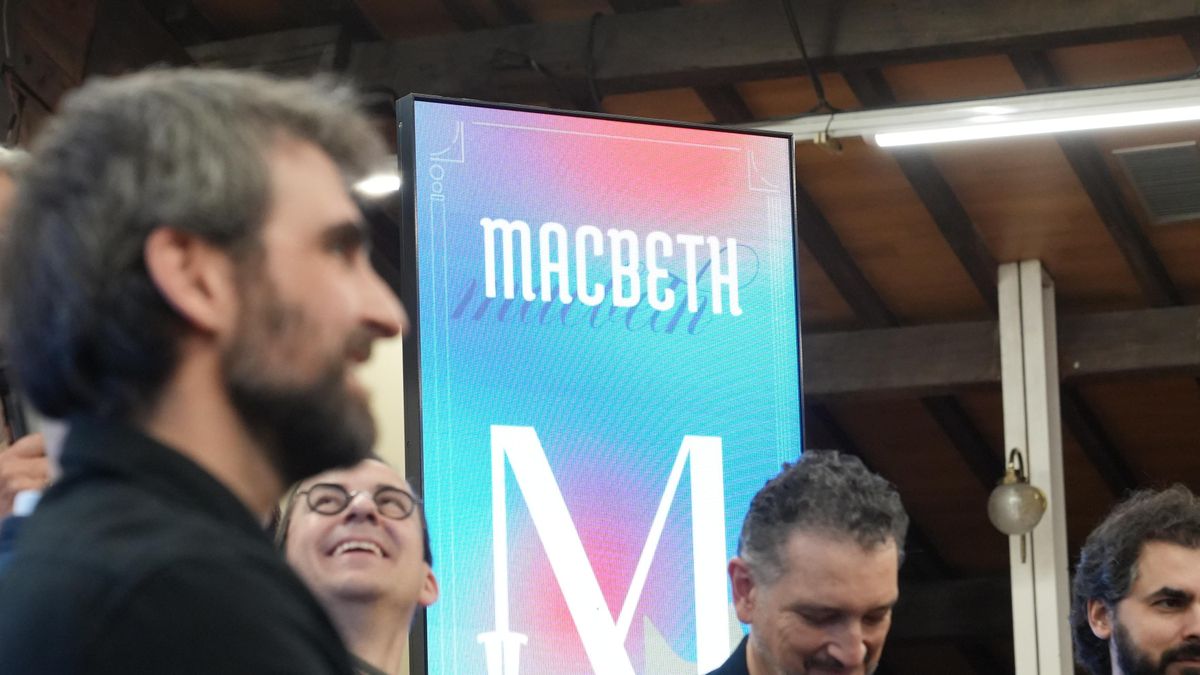 Presentación de la obra "Macbeth"