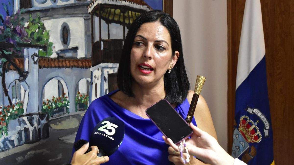 Davinia Falcón, nueva alcaldesa de San Mateo.