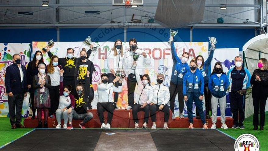 La Escuela Tinerfeña de Halterofilia completa su doblete con la Copa de la Reina