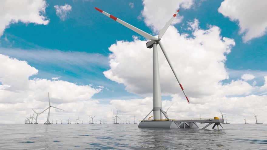 Noruega quiere invertir en una planta flotante de energía eólica en Canarias