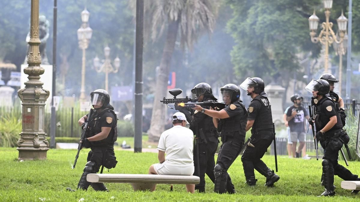 Quién es quién en la represión sistemática del Gobierno: de las fuerzas federales de Milei a la policía porteña de Macri