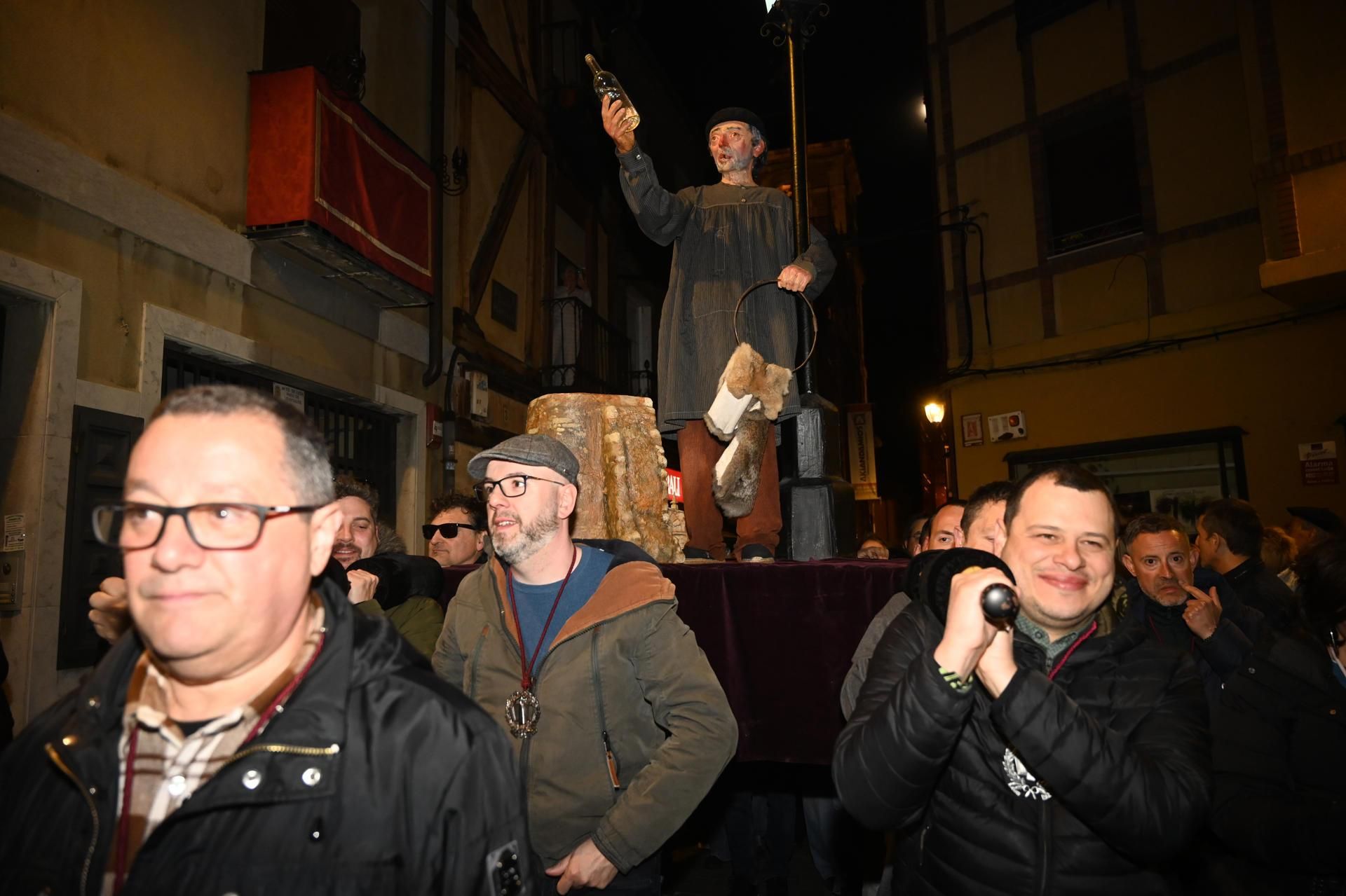 Procesión del 'Entierro de Genarín'.