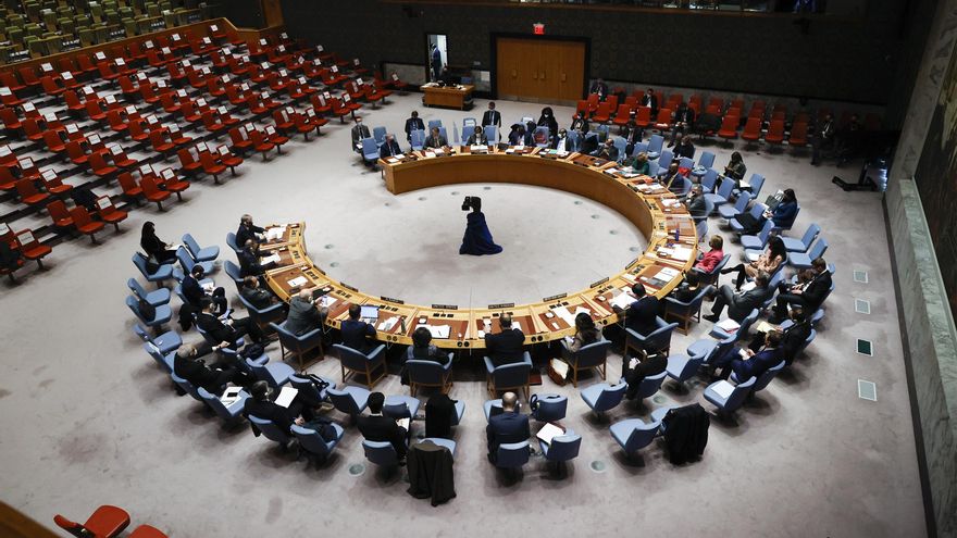 Vista del Consejo de Seguridad de la ONU, en una fotografía de archivo. EFE/Jason Szenes