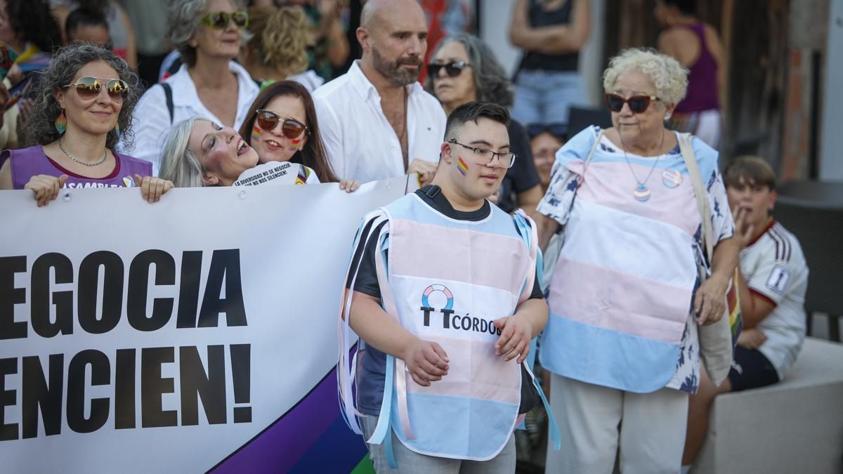 Marcha del Orgullo convocada por la Plataforma Córdoba por la Diversidad