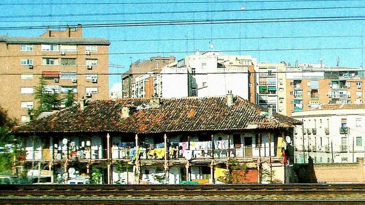 El estado ruinoso de la corrala hacia 2006