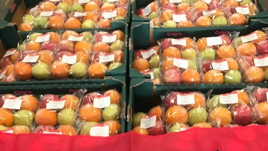 Crianza Rojilla donará 100 kilos de fruta a las familias con menos recursos