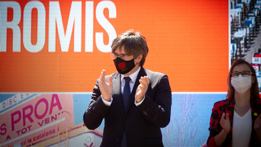 El independentismo clama contra la detención de Puigdemont y el Gobierno muestra respeto a la Justicia italiana