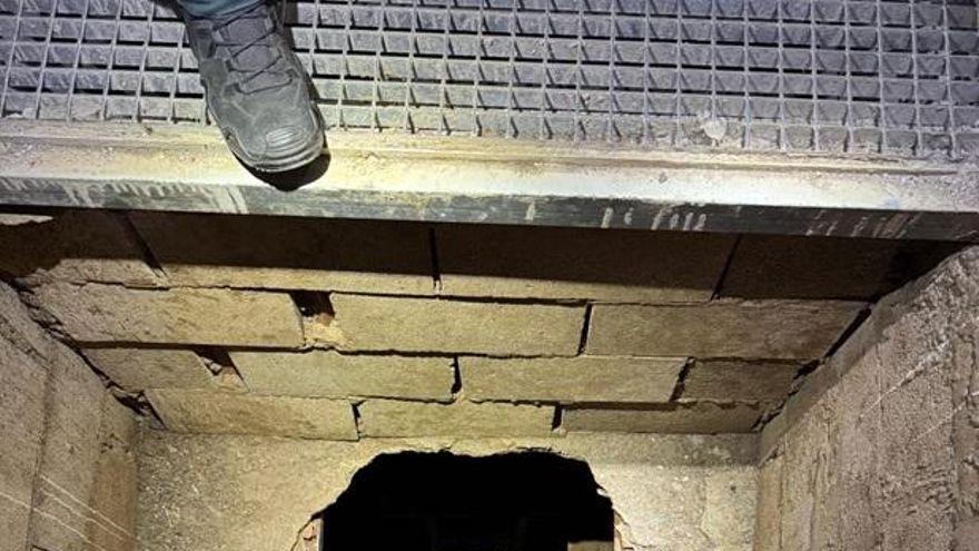 Hallado un narcotúnel a 12 metros de profundidad para traficar entre Marruecos y Ceuta