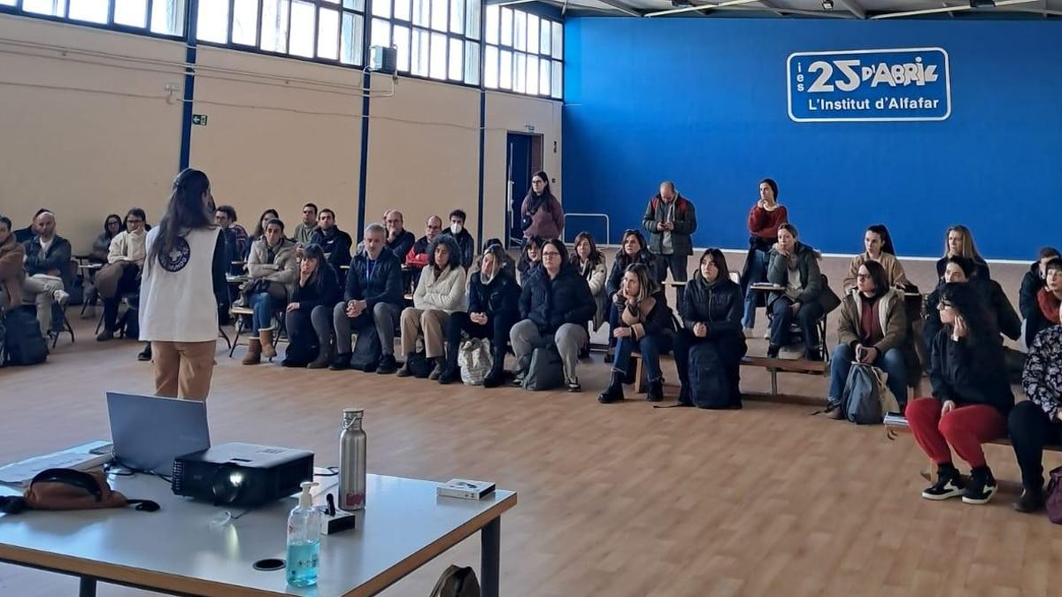 Acto de Médicos del Mundo en Alfafar.