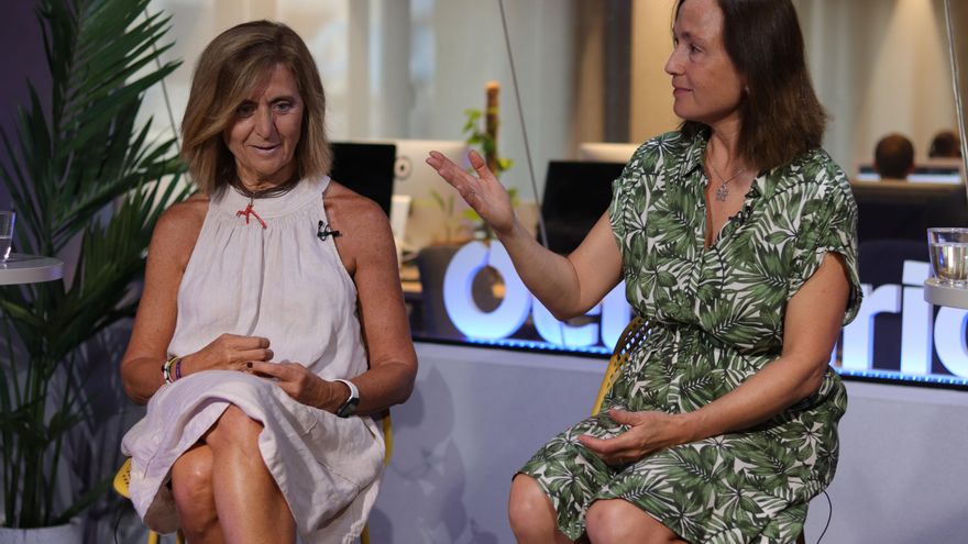 María Eugenia López e Isabel Olmo participaron del debate sobre los retos que afronta la industria organizado por elDiario.es con el patrocinio de Acciona.