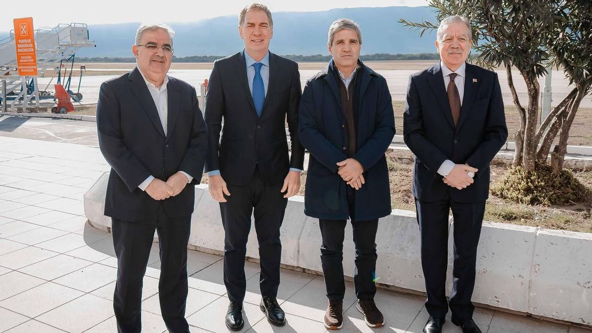 De cara a las elecciones 2027, Santilli y Caputo buscaron reforzar el vínculo con gobernadores aliados