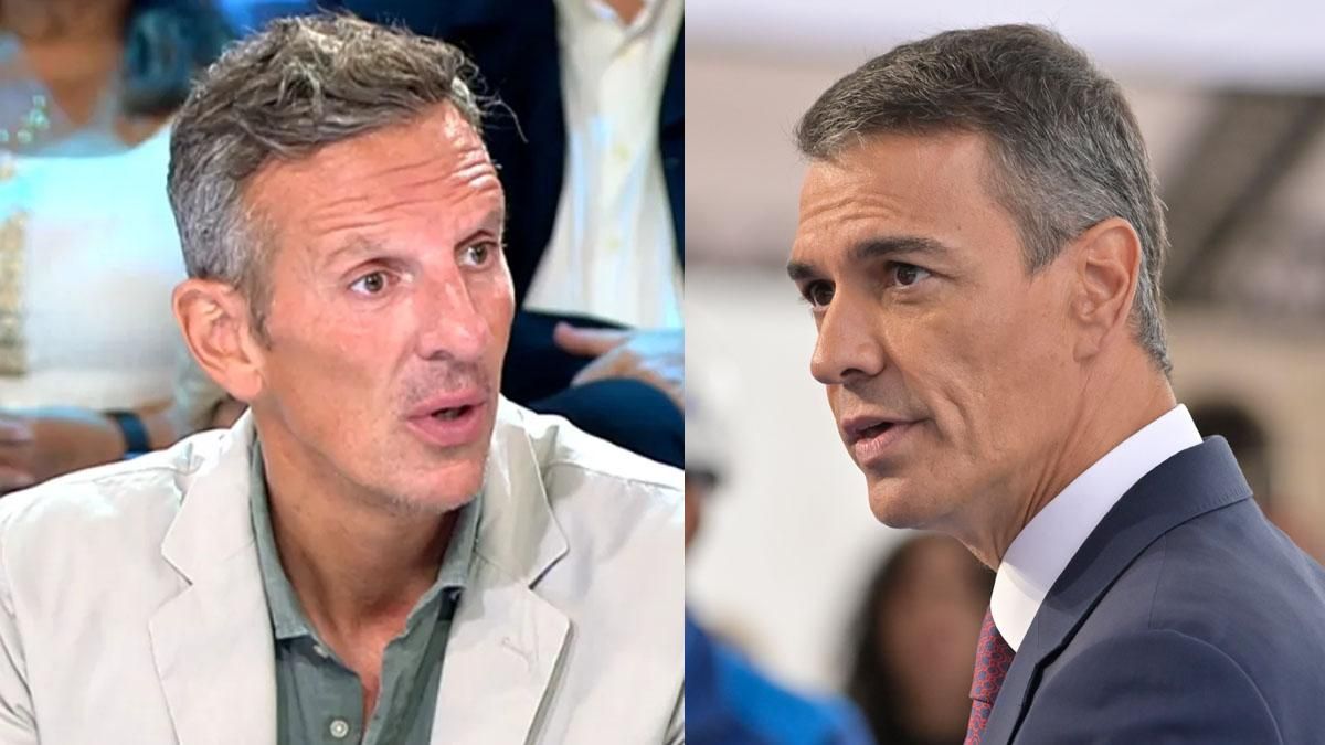 Joaquín Prat defiende a Pedro Sánchez en Telecinco tras los insultos en la calle: "El ambiente es irrespirable"