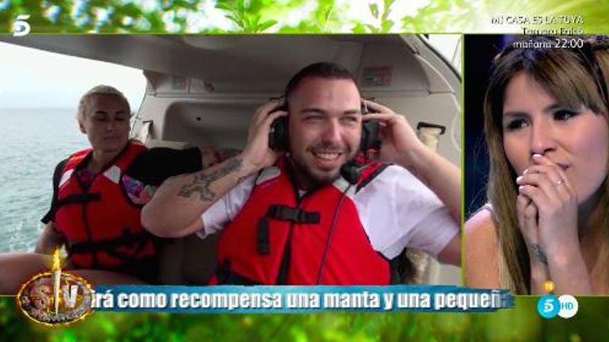 Alberto Isla y Chabelita en plató