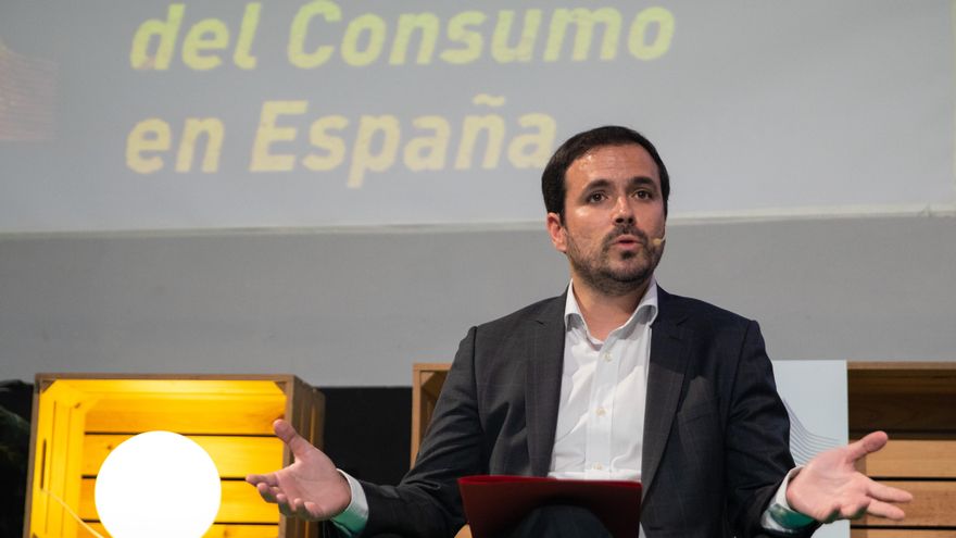 El ministro de Consumo, Alberto Garzón,