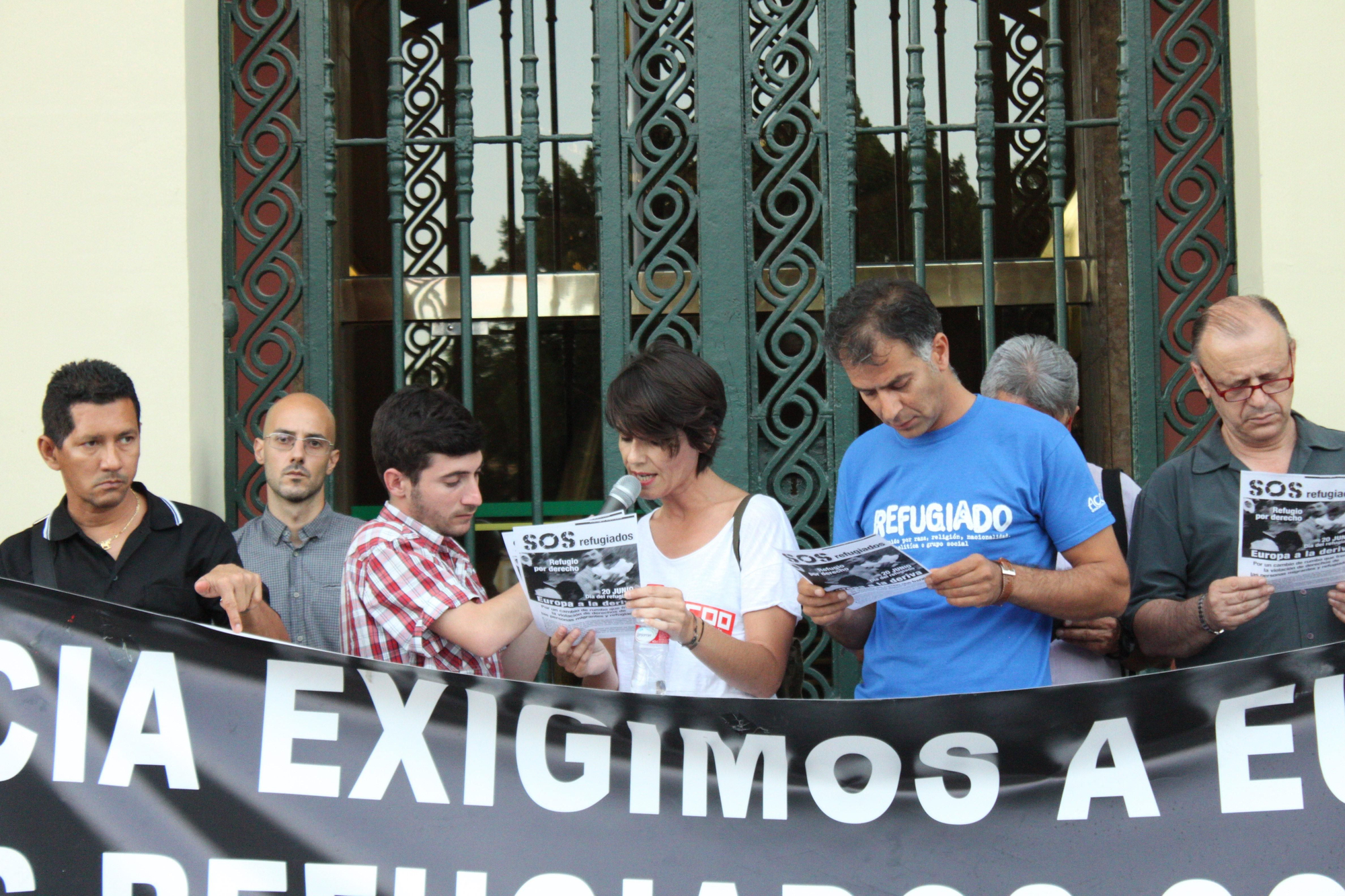 Manifestación por el Día del Refugiado en Murcia / E. Reche