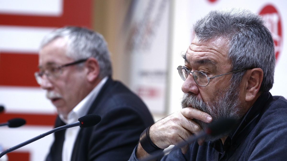 Ignacio Fernández Toxo y Cándido Méndez.