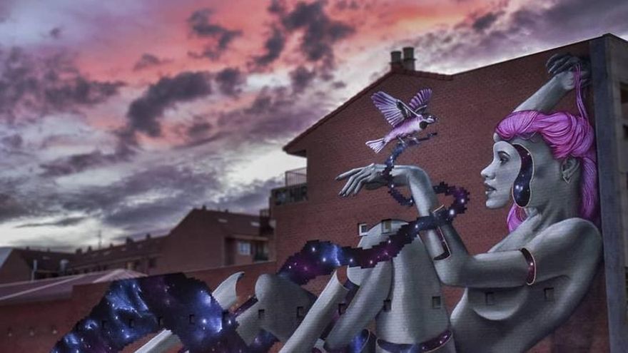 La Bañeza, una pequeña ciudad de la España vaciada que se convierte cada año en capital del arte urbano