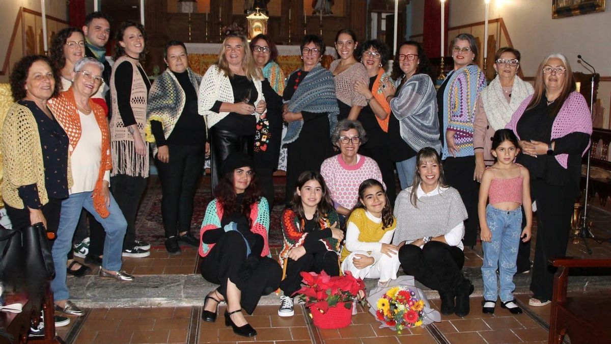 Moda, fe y solidaridad en la iglesia de San Antonio Abad de Fuencaliente