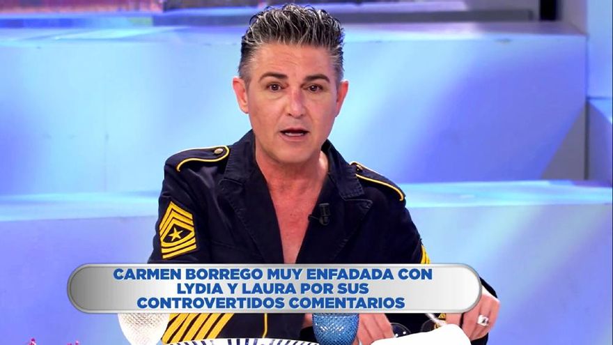 Ángel Garó se hizo "un Canales" en 'La última cena' tras atacar a Telecinco y desaparecer del plató