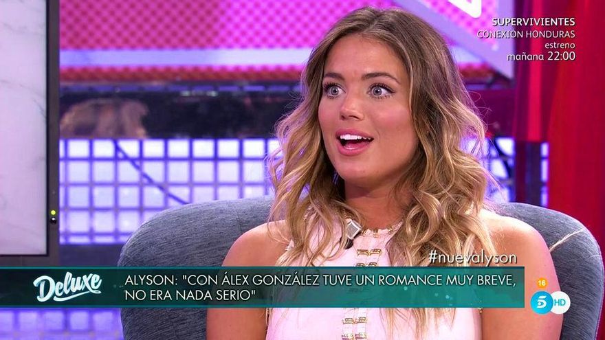 Alyson Eckmann habló sobre Álex González en 'Sábado Deluxe'