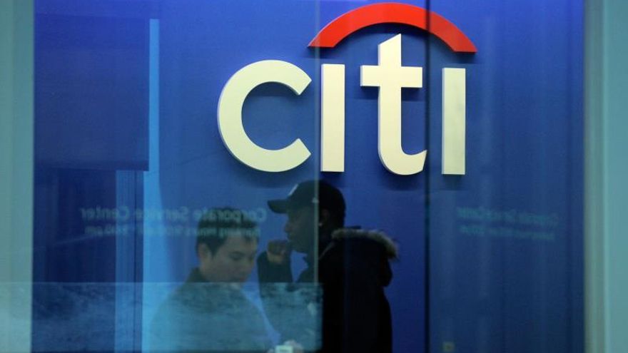 A file picture dated 14 December 2009 shows people walking through a Citibank branch in Citigroup headquarters in New York, USA (reissued 14 January 2020). Citigroup is to release their 4th quarter 2019 results on 14 January 2020.