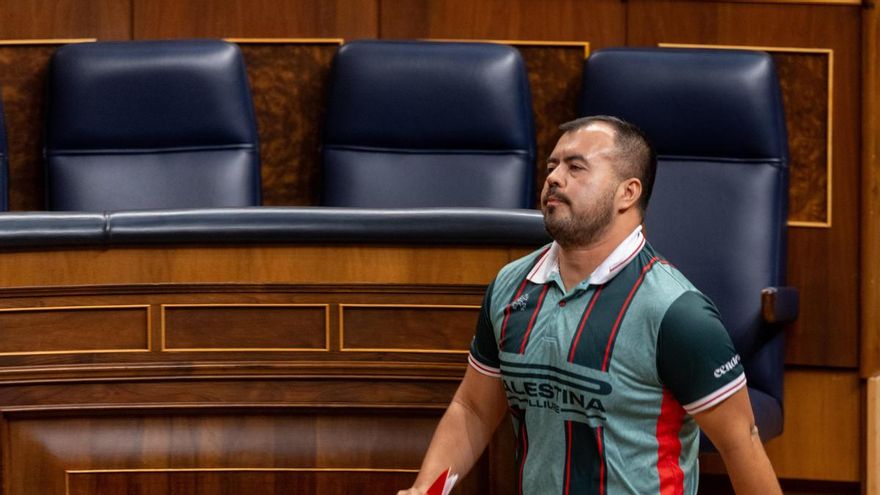 Archivo - El diputado de Sumar Nahuel González.