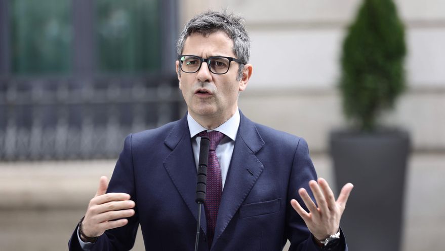 El ministro de la Presidencia, Relaciones con las Cortes y Memoria Democrática, Félix Bolaños, en una imagen de archivo.