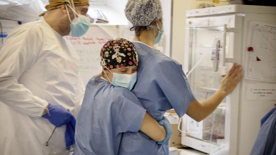 4 días en una UCI COVID