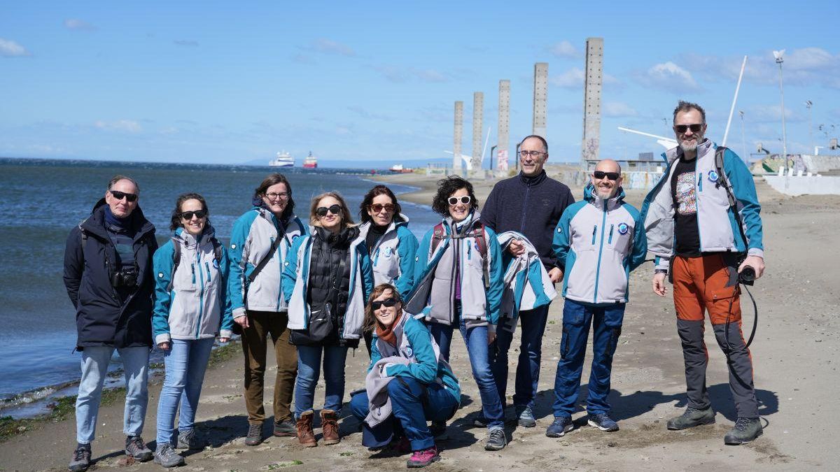 Integrantes de la expedición del Instituto Español de Oceanografía.