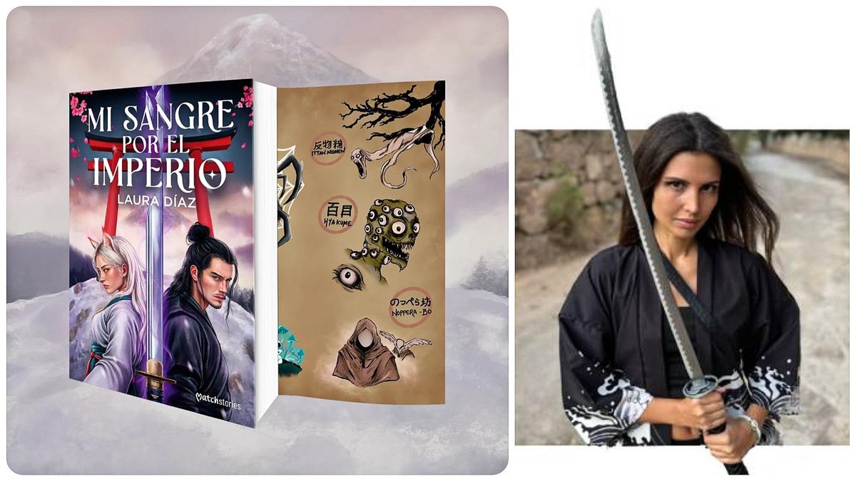 La escritora leonesa de Fantasía Laura Díaz se pasa al mundo nipón con 'Mi sangre por el Imperio'