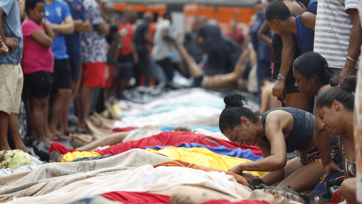 Decenas de cadáveres tras la operación policial en dos favelas de Rio de Janeiro.