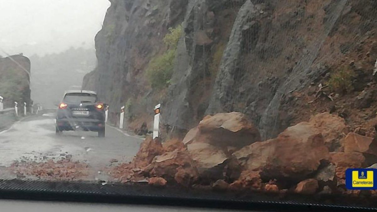 Fotogalería | El paso de la borrasca Filomena por Canarias