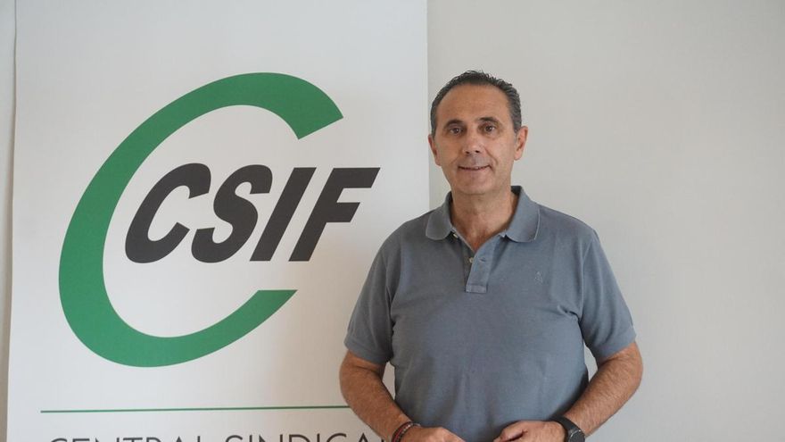 Germán Girela, presidente de CSIF en Andalucía: "Faltan 25.000 trabajadores en sanidad, educación y justicia"