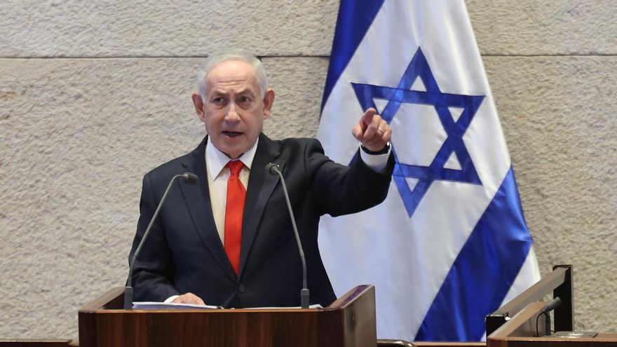 Imagen del primer ministro israelí, Benjamín Netanyahu.